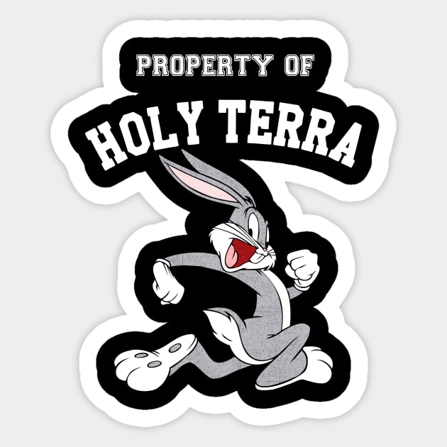 holy terra rabbit Sticker by okefandi